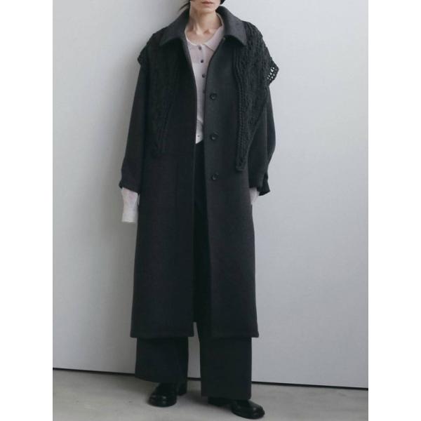 anuke（アンヌーク） anuke 2026winter アウター Soutiencollar Over