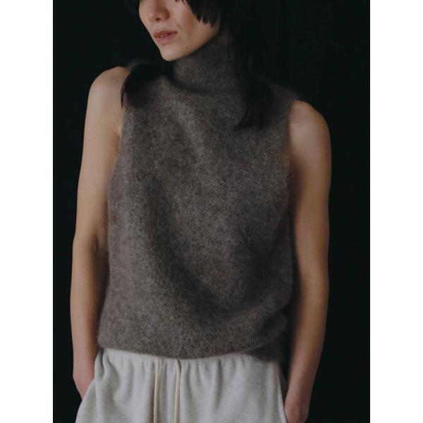 anuke（アンヌーク） anuke 2026Prefall トップス Sleeveless Mohair