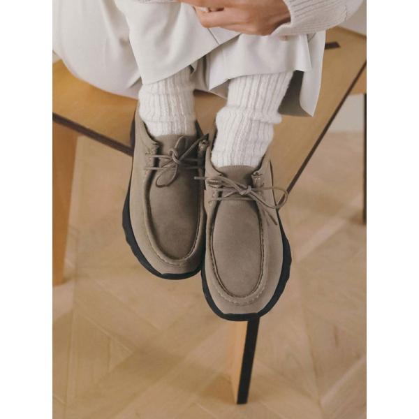NOAH スエードモカシン　サイズ26cm anuke（アンヌーク） anuke 2026winter 靴 Eco Suede Moccasin 10月