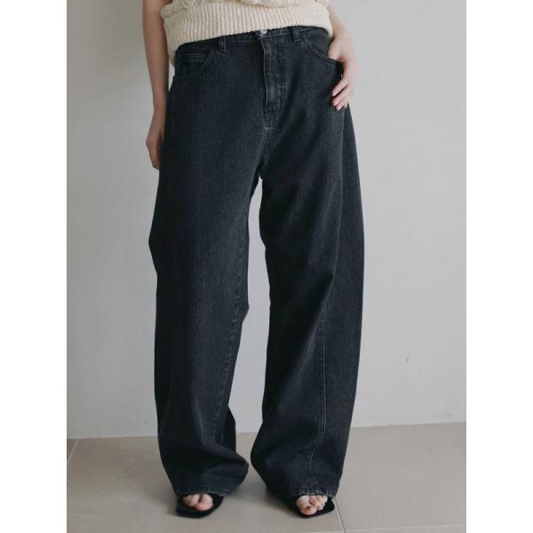 anuke（アンヌーク） anuke 2026Prefall ボトムス Panel Black Denim 7