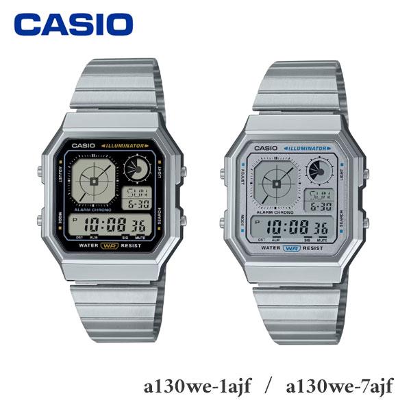 【限定特価】CASIO カシオ A130WE-1A デジタルウォッチ A130WE-1A | Vintage Silver | CASIO