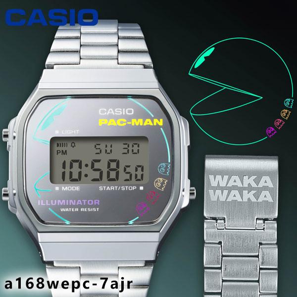 CASIO 国内正規品 限定 カシオ CLASSICA168WEPC-7AJR パックマン CASIO 国内正規品 限定 カシオ CLASSICA168WEPC-7AJR パックマン