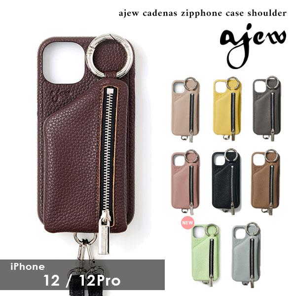 ajew iPhone12/12pro対応 エジュー cadenas zipphone case ajew iPhone12/12pro対応 エジュー cadenas zipphone case