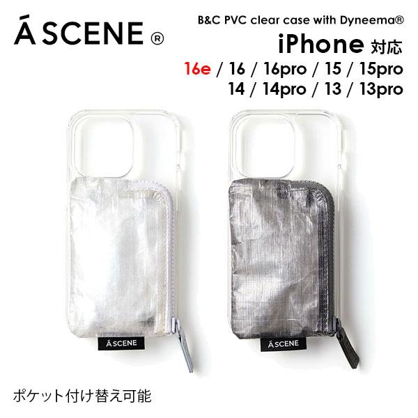 A SCENE iPhone エーシーン a scene B&C PVC clear case with