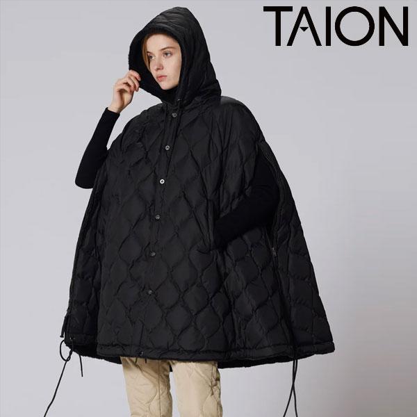 即納】TAION タイオン アウター ミリタリーダウンケープ 長袖 即納】TAION タイオン アウター ミリタリーダウンケープ 長袖