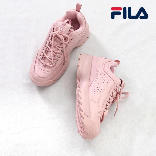 セール フィラ Fila Disruptor Ii フィラ ディスラプター2 オータム ウィメンズ レディース シューズ 靴 スニーカー ピンク ランニング カジュアル ストリート F0433 バッグ ワンピースのダブルハート 通販 Yahoo ショッピング