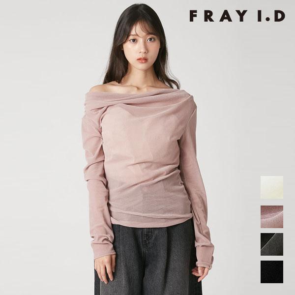 FRAY I.D（フレイ・アイディー） トップス 26秋冬 【ウォッシャブル