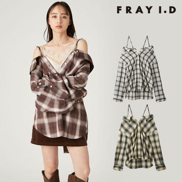 FRAY I.D 新作10%OFF フレイアイディー トップス 25秋冬