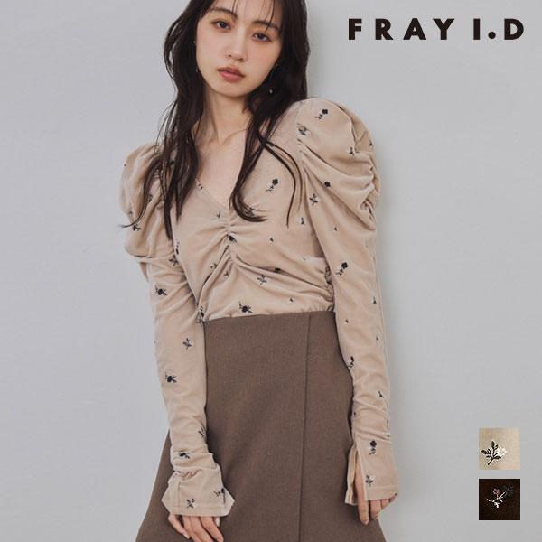 FRAY I.D（フレイ・アイディー） トップス 26秋冬 エンブロイダリー