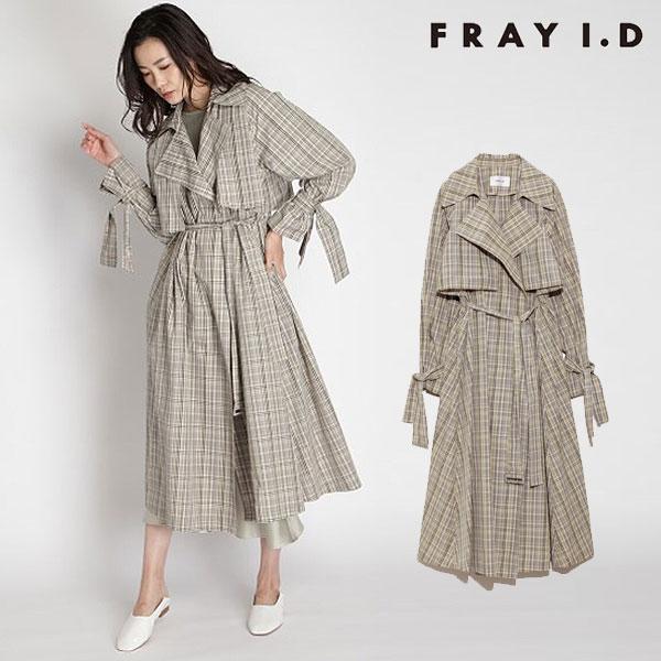 Sale フレイアイディー Fray I D 春夏 バックフレアライトトレンチ レディース アウター コート スプリングコート トレンチコート ロング丈 Fwfc1530 バッグ ワンピースのダブルハート 通販 Yahoo ショッピング