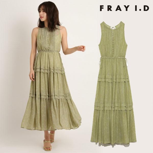 Sale フレイアイディー Fray I D 春夏 ジャガードノースリワンピース レディース ワンピース ロング丈 ロングワンピ ドレス ノースリーブ 花柄 Fwfo32 バッグ ワンピースのダブルハート 通販 Yahoo ショッピング