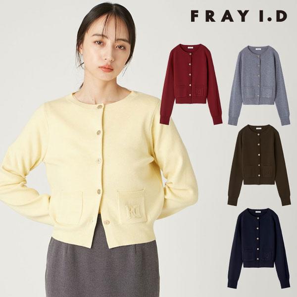 FRAY I.D 新作10%OFF フレイアイディー トップス 25秋冬 ロゴ