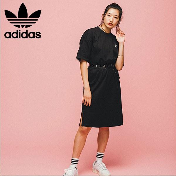 アディダスオリジナルス Adidas Originals 通販 Trefoil Dress レディース ワンピース 膝丈 ミディアム丈 スリット 半袖 クルーネック ゆったり ルーズ 綿100 Gvb45 バッグ ワンピースのダブルハート 通販 Yahoo ショッピング