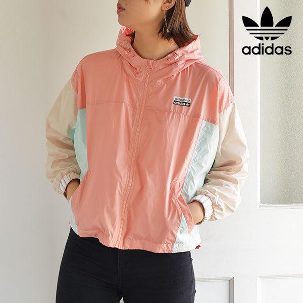 Sale アディダスオリジナルス Adidas Originals R Y V ウインドブレーカー レディース トップス ジャケット ウインドブレーカー 羽織り 長袖 前開き Ixl91 バッグ ワンピースのダブルハート 通販 Yahoo ショッピング