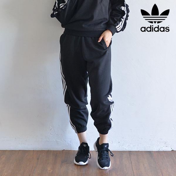 アディダスオリジナルス Adidas Originals カフ パンツ レディース パンツ ボトムス スウェット フルレングス ロゴ スリーストライプ トレフォイル Iya37 バッグ ワンピースのダブルハート 通販 Yahoo ショッピング
