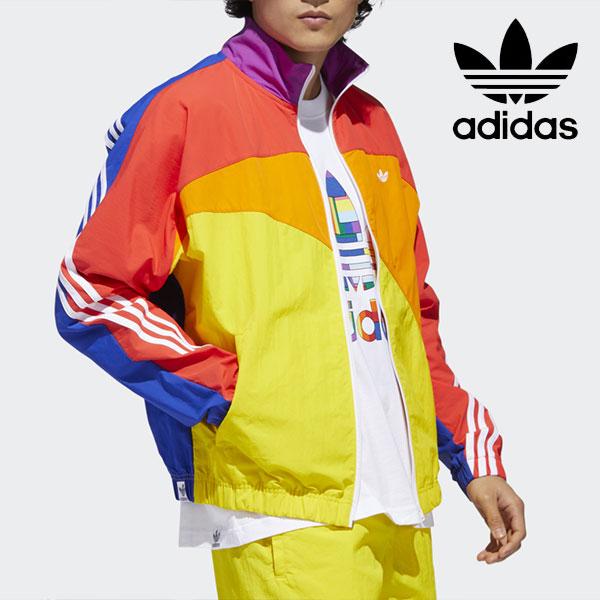 Sale アディダスオリジナルス Adidas Originals Pride Off Center Jacket レディース ジャケット ウインドブレーカー ジャージ 羽織り トップス プライド Izc94 バッグ ワンピースのダブルハート 通販 Yahoo ショッピング