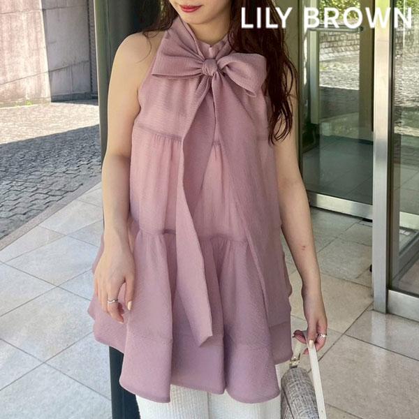 LILY BROWN 新作10%OFF リリー ブラウン トップス 25春夏 アメ