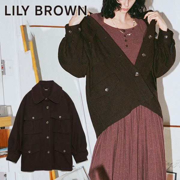 Sale リリーブラウン Lily Brown オーバーシャツジャケット レディース アウター ジャケット シャツ オーバーサイズ ゆったり 羽織り Lwfj Select Shop Double Heart 通販 Yahoo ショッピング