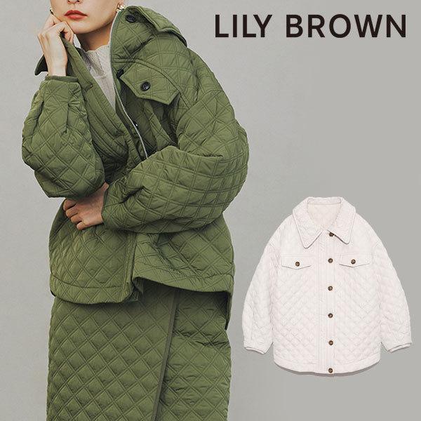Sale リリーブラウン Lily Brown キルティングジャケット レディース アウター ジャケット 羽織り キルティング セットアップ シンプル Lwfj Select Shop Double Heart 通販 Yahoo ショッピング