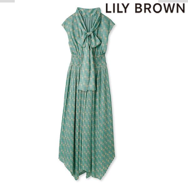 即納】 SALE リリーブラウン LILY BROWN ドレス 24春夏 クラシカル2way 