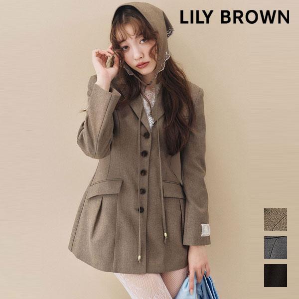 LILY BROWN（リリーブラウン） ワンピース 26秋冬 アタッチドレース