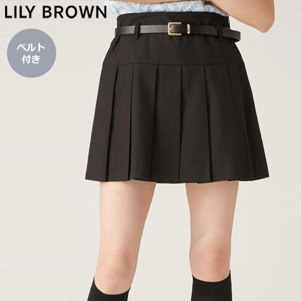 リリーブラウン　ブラウン系 チェック柄 ポンチョ ベルト付き LILY BROWN (セール60%OFF&PT5) Lily Brown / リリーブラウン