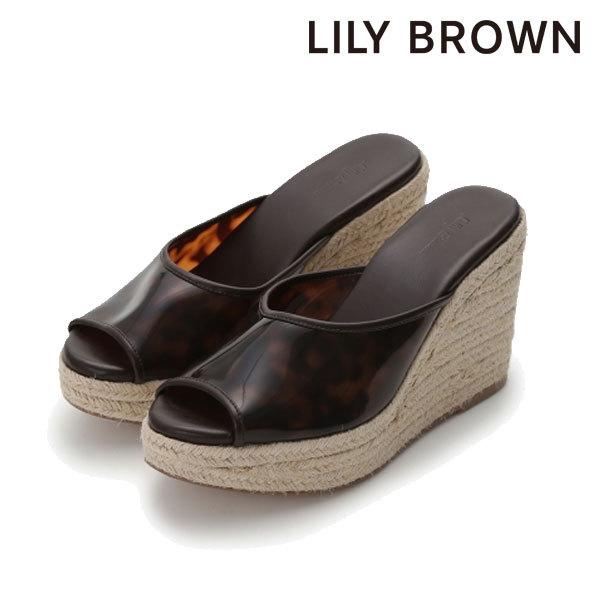 Sale リリーブラウン Lily Brown 21春夏 ジュートウェッジサンダル レディース シューズ サンダル ジュートサンダル 厚底 ウェッジ クリア 透け感 Lwgs Select Shop Double Heart 通販 Yahoo ショッピング