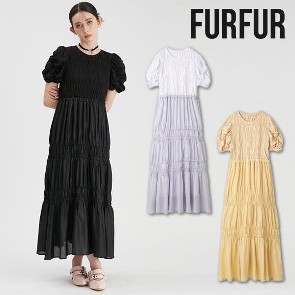 SALE50%OFF ファーファー FURFUR ワンピース 24秋冬 SALE50%OFF ファーファー FURFUR ワンピース 24秋冬