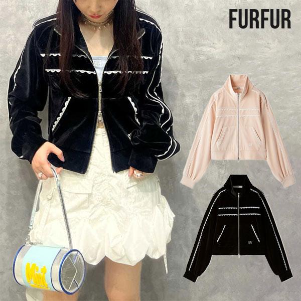 FURFUR 新作10%OFF ファーファー トップス 25秋冬 サイドレース