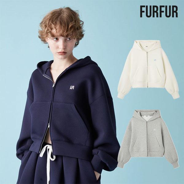 FURFUR ロゴ刺繍フーディーセットアップ ロゴ刺繍フーディーセットアップ(セットアップ)｜ワンピース