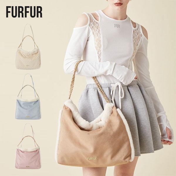 FURFUR バッグ FURFUR (12%OFF) /ファーファー スクエアボストンバッグ'' 24