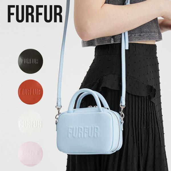 FURFUR ファーファー バッグ 24春夏 マイクロスクエアボストン FURFUR ファーファー バッグ 24春夏 マイクロスクエアボストン