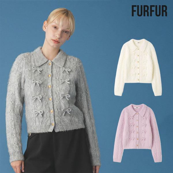 FURFUR（ファーファー） SALE20%OFF トップス 25秋冬 リボンデザイン