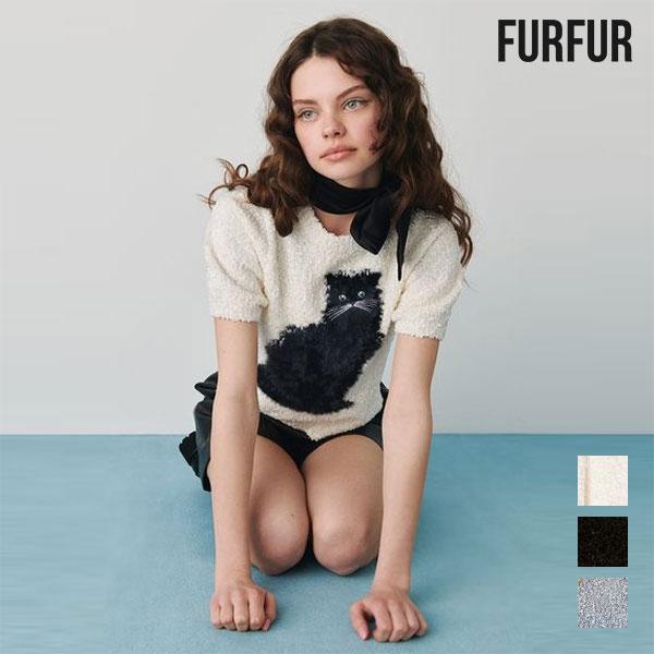FURFUR（ファーファー） 新作10%OFF トップス 26春夏 キャットモチーフ