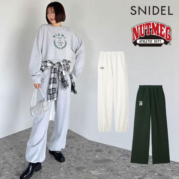 SNIDEL（スナイデル） ボトムス 25秋冬 【NUTMEG】コラボスウェット