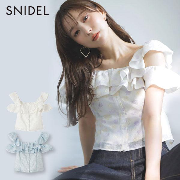 SNIDEL SALE60%OFF スナイデル トップス 25春夏 【BOUQUET OF