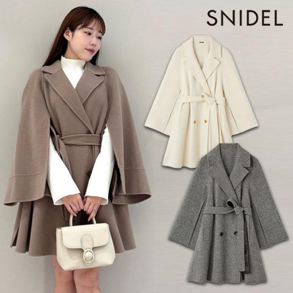 SNIDEL SALE50%OFF スナイデル アウター 24秋冬 リバーフレア SNIDEL SALE50%OFF スナイデル アウター 24秋冬 リバーフレア