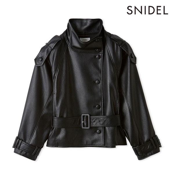 SNIDEL（スナイデル） アウター 26秋冬 スタンドカラーバリエミドル