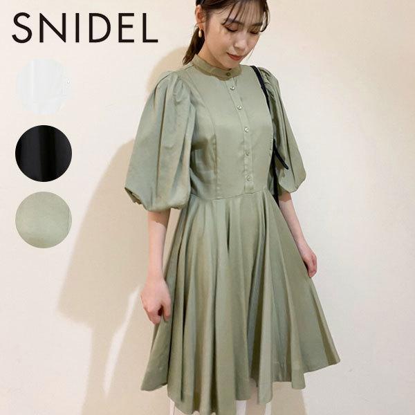 Sale スナイデル Snidel 21春夏 ウエストミニワンピース レディース ワンピース ミニ丈 ひざ丈 フレア バルーン パフスリーブ ミニ ワンピース Swfo2117 Select Shop Double Heart 通販 Yahoo ショッピング