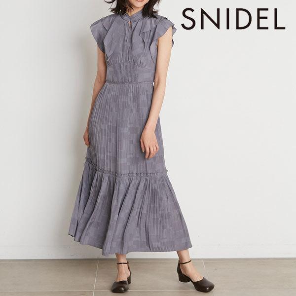 Sale スナイデル Snidel バリモアカラープリントワンピース レディース ワンピース ロング丈 半袖 ノースリーブ 総柄 柄 綺麗め フリル Swfo Select Shop Double Heart 通販 Yahoo ショッピング