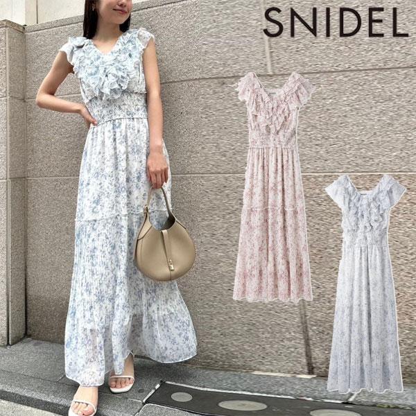 即納】 SALE スナイデル SNIDEL ワンピース 24春夏 Sustainable  