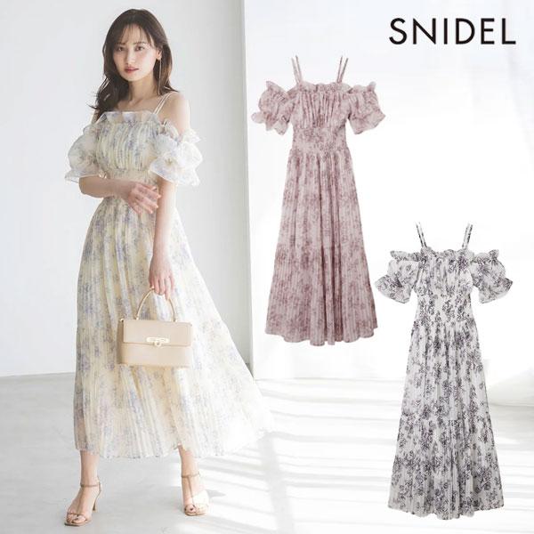 SNIDEL 新作10%OFF スナイデル ワンピース 25春夏 Sustainable SNIDEL 新作10%OFF スナイデル ワンピース 25春夏 Sustainable