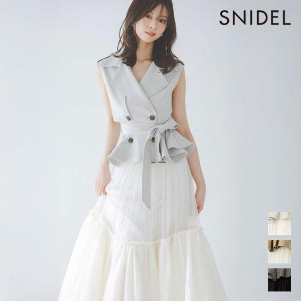 SNIDEL（スナイデル） ワンピース 26春夏 トレンチチュールセット