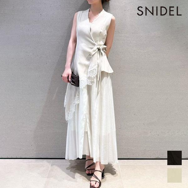 SNIDEL（スナイデル） ワンピース 26春夏 ヘムレーススイッチング