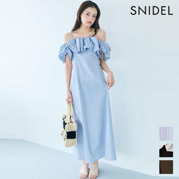 SNIDEL（スナイデル） SALE10%OFF ワンピース 26春夏 バルーンスリーブ