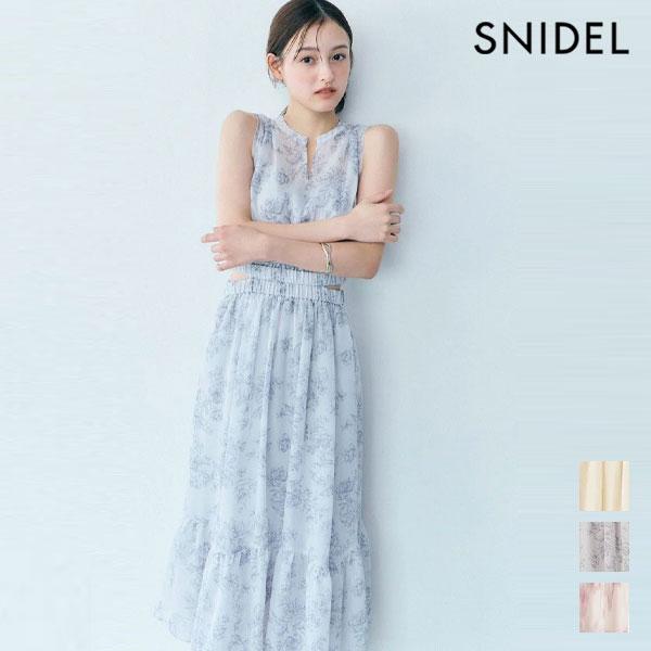 SNIDEL（スナイデル） ワンピース 26春夏 【マシーンウォッシャブル