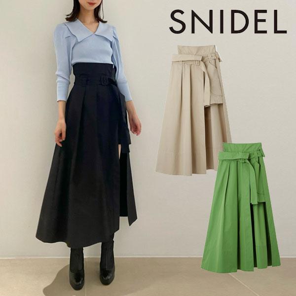 SALE スナイデル SNIDEL ウエストデザインスカショーパン レディース