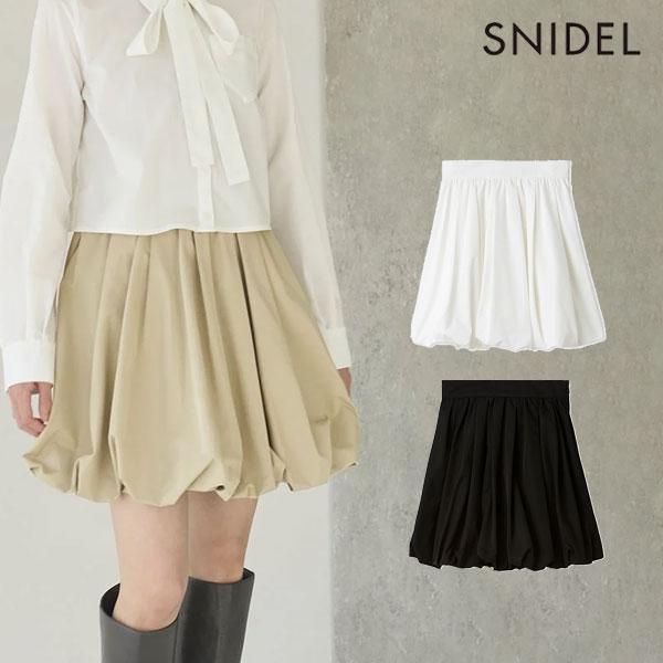 【SNIDEL】バルーンフレアスカショーパン 2026 SS SNIDEL（スナイデル） パンツ バルーンフレアスカショーパン
