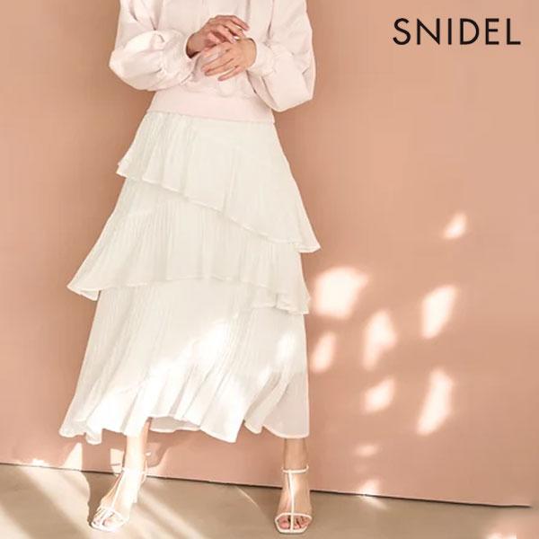 SNIDEL 新作10%OFF スナイデル ボトムス 25春夏 Sustainable