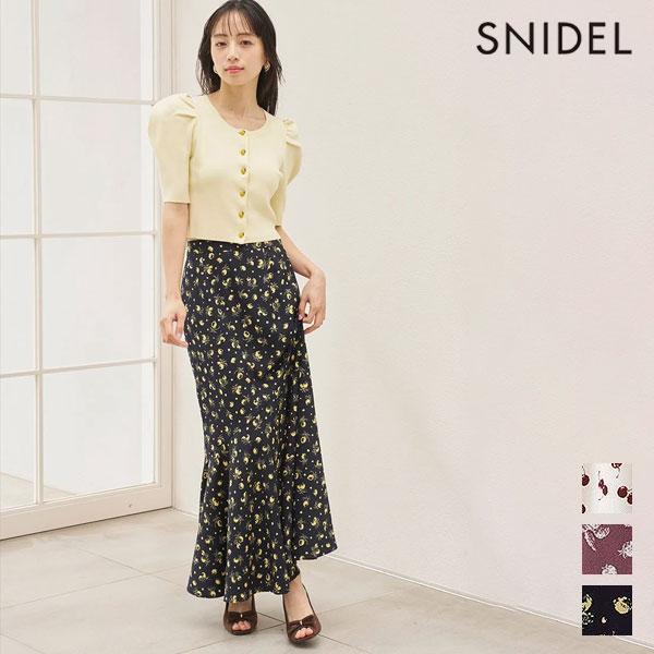 SNIDEL（スナイデル） ボトムス 26春夏 Sustainableフルーツプリント